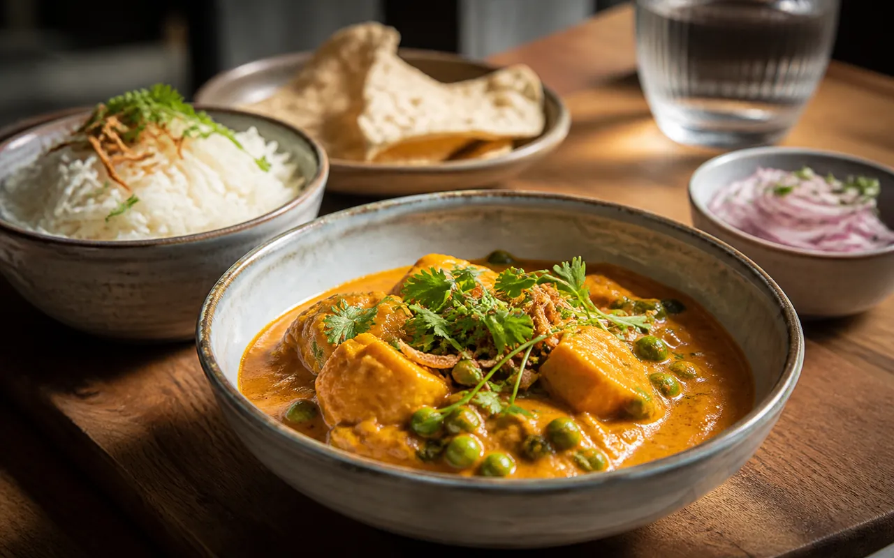 Illustration d’ambiance pour cuisine indienne